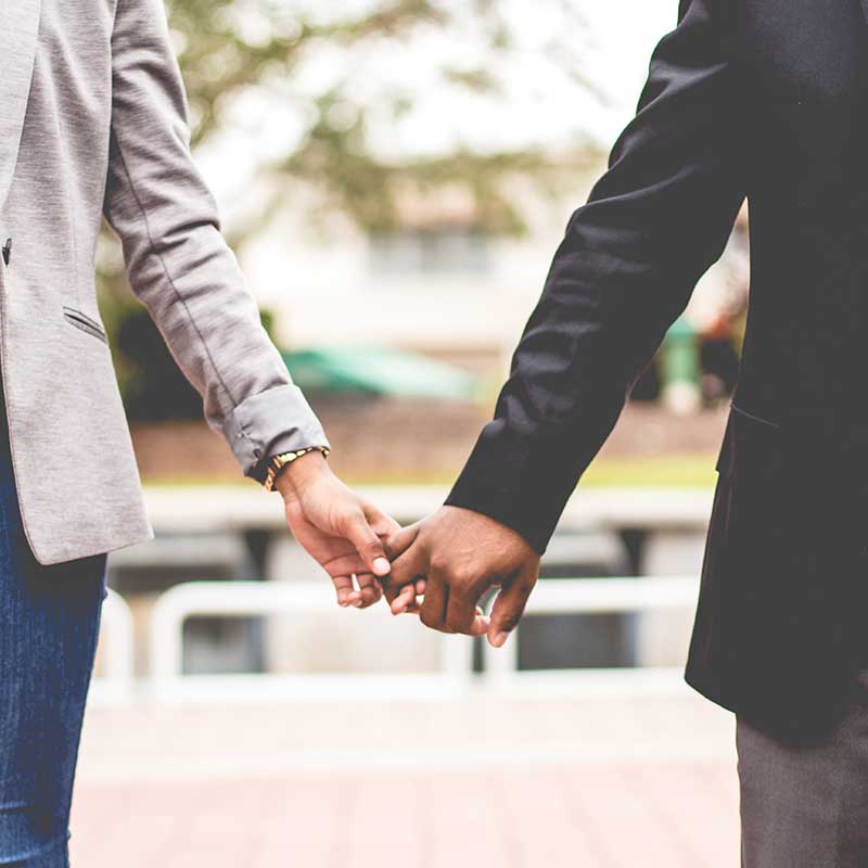 Photo By William Stitt, Unsplash couples holding hands
